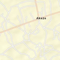 Ake-Eze Street Map