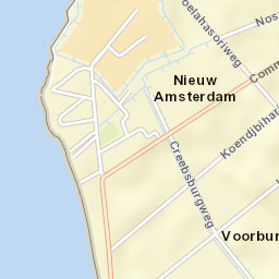 Nieuw Amsterdam Street Map