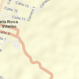 Santa Rosa de Viterbo Street Map