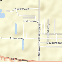 Paramaribo Street Map