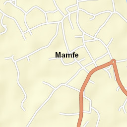Mamfe Street Map