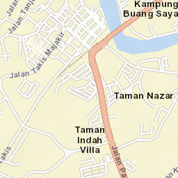 Papar Street Map