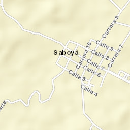 Saboyá Street Map