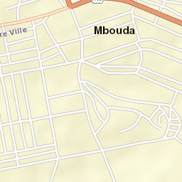 Mbouda Street Map