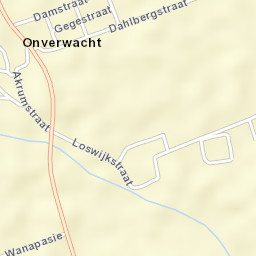 Onverwacht Street Map
