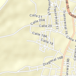 Tunja Street Map