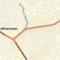 Bafoussam Street Map
