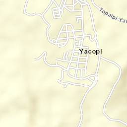 Yacopí Street Map