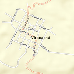Viracachá Street Map