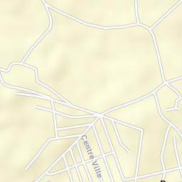 Bandjoun Street Map