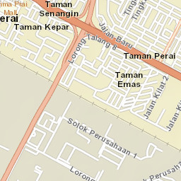 Perai Street Map