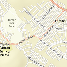 Kulim Street Map