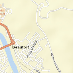 Beaufort Street Map