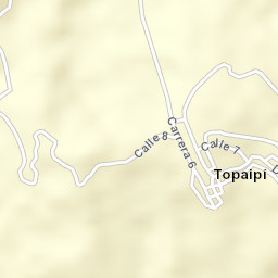 Topaipí Street Map