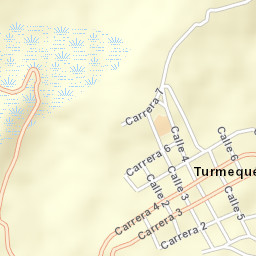 Turmequé Street Map