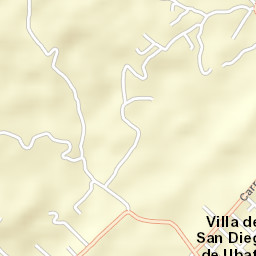 Villa de San Diego de Ubate Street Map