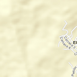 El Peñón Street Map