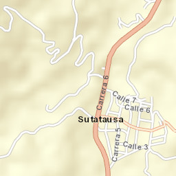 Sutatausa Street Map
