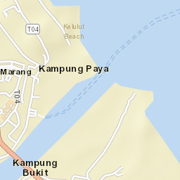 Marang Street Map