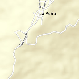 La Peña Street Map