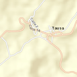 Tausa Street Map