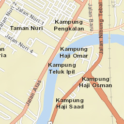 Nibong Tebal Street Map
