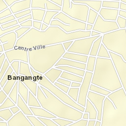 Bangangté Street Map