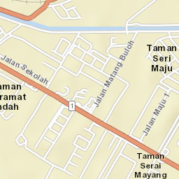 Bagan Serai Street Map