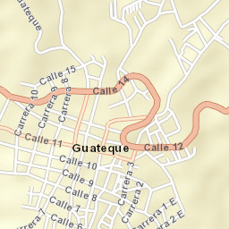 Guateque Street Map