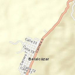 Belalcázar Street Map