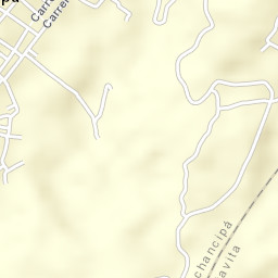 Gachancipá Street Map