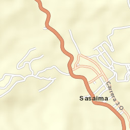 Sasaima Street Map