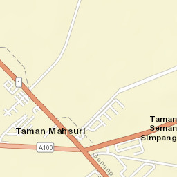 Simpang Empat Street Map