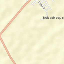 Subachoque Street Map
