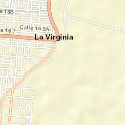 La Virginia Street Map