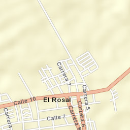El Rosal Street Map