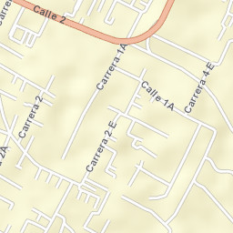 Chía Street Map