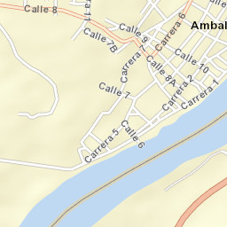 Ambalema Street Map
