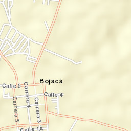 Bojacá Street Map