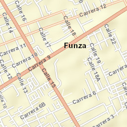 Funza Street Map