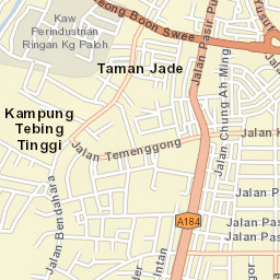 Ipoh Street Map