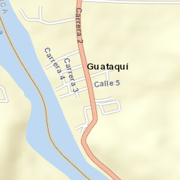 Guataquí Street Map