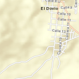 El Dovio Street Map