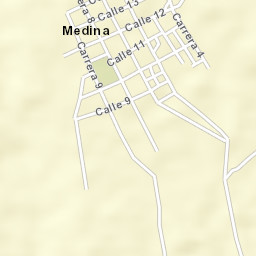 Medina Street Map