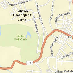 Batu Gajah Street Map