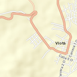 Viotá Street Map