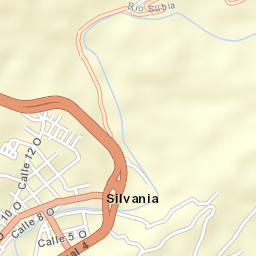 Silvania Street Map