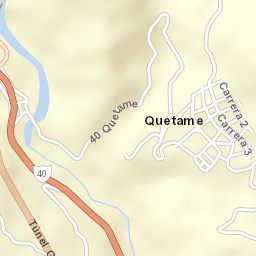 Quetame Street Map
