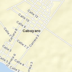 Cabuyaro Street Map