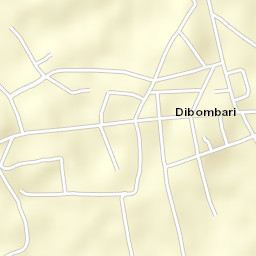 Dibombari Street Map